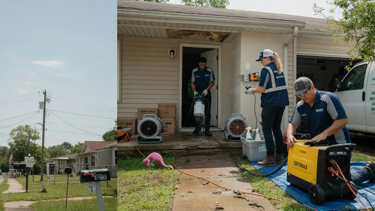 Storm Damage Water Removal in Elk Mound, WI near me